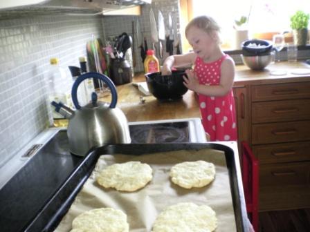 Wilma bakar scones