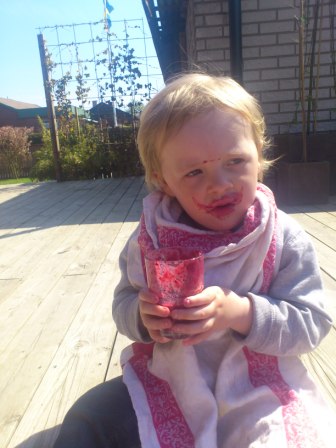 Wilma gillar smoothie