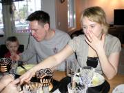 Axel, Daniell och Jennie